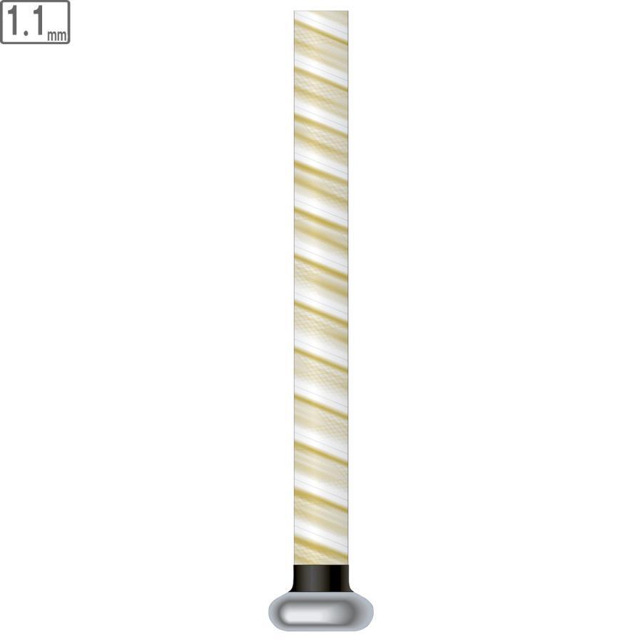 送料無料◆イオミックグリップテープ◆ホワイト×ゴールド◆即納◆限定◆エラストマー◆水洗可能◆SBA3006F◆バット備品◆1.1mm厚さ◆拍卖