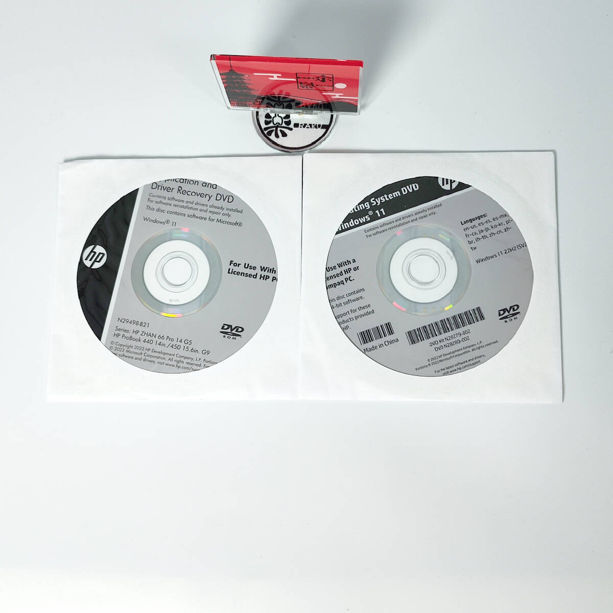 HP ProBook 6460b 用 ドライバ・リカバリー DVD + Windows 11 インストール DVD セット拍卖