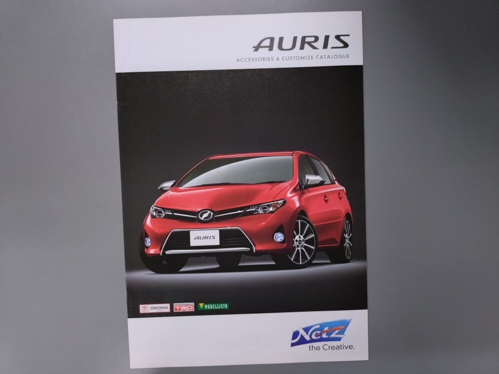 アクセサリーカタログ■オーリス◇2012年8月発行★中古品拍卖