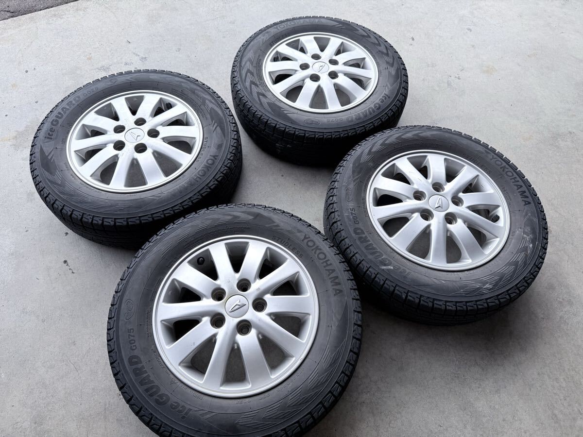 テリオスキッド外し・175/80R15・スタッドレス付き・ダイハツ純正・アルミホイール・アルミホイル・スタッドレスタイヤ拍卖