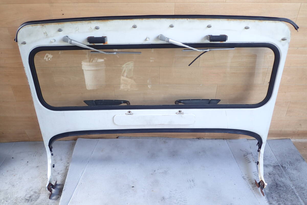 三菱 Jeep フロントガラス J53 47,295㎞ 1992年 フロントウインドウ ジープ RTK582919MT拍卖