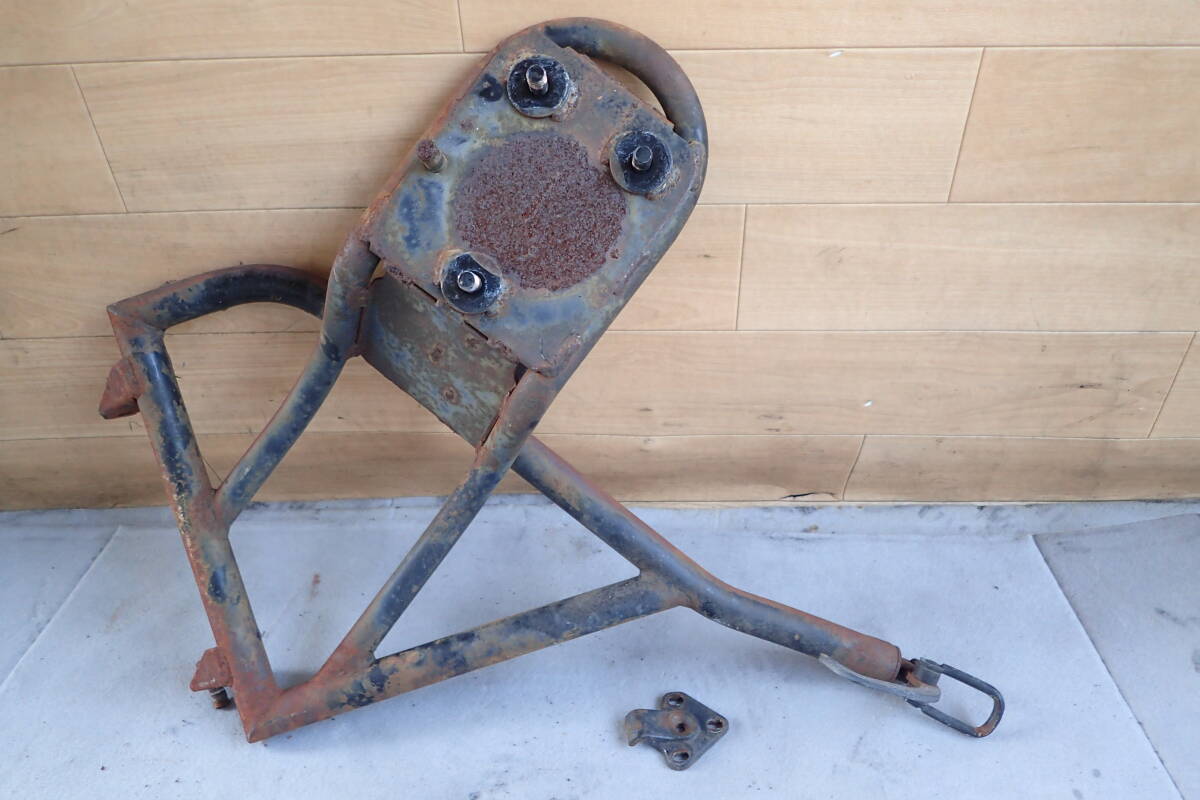 三菱 Jeep スペアタイヤ ハンガー キャリア J53 47,295㎞ 1992年 ジープ RTK582923MT拍卖