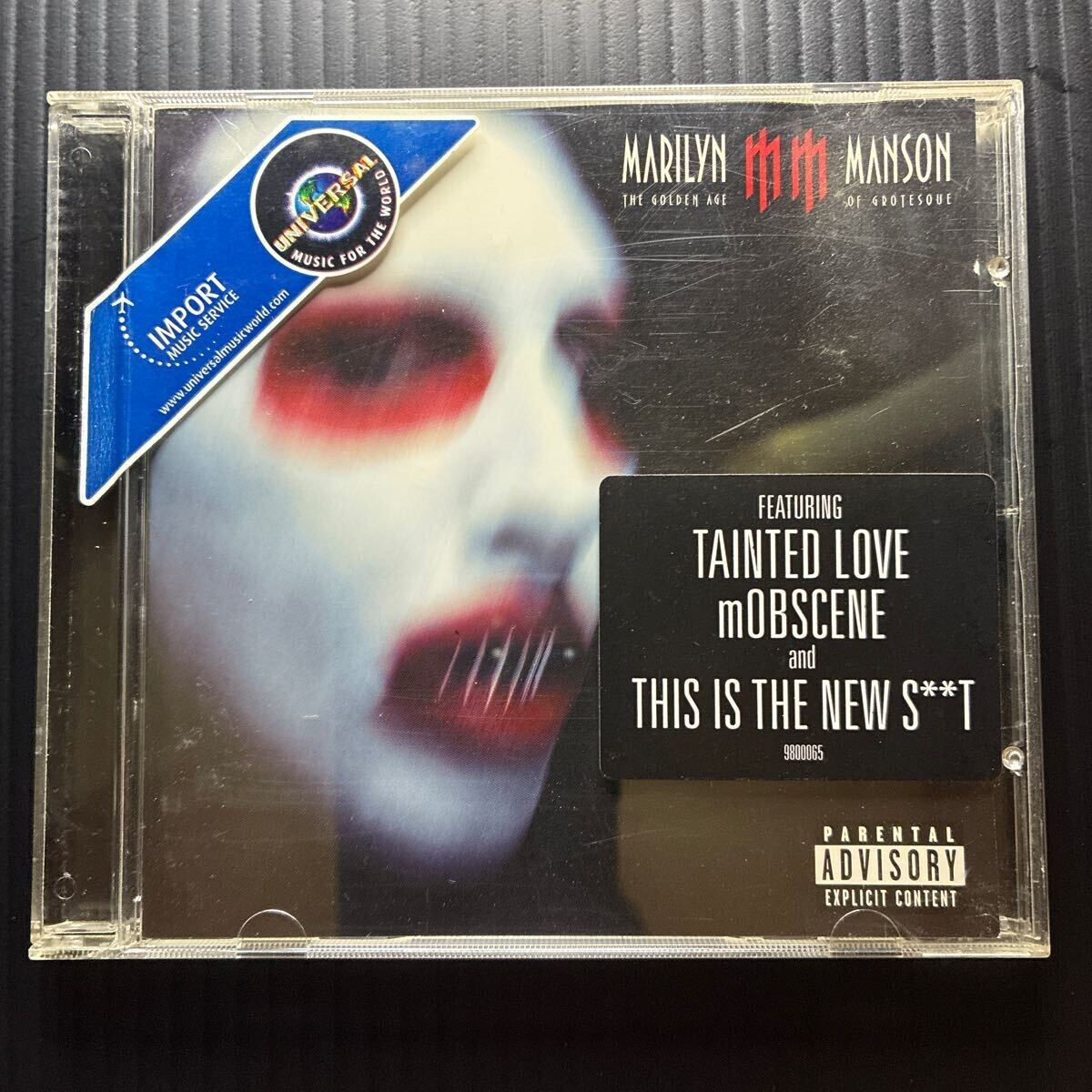 CD MARILYN MANSON / THE GOLDEN AGE OF GROTESQUE拍卖