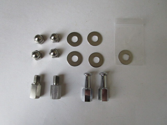 キジマ 荷掛ナット ステンレス リアサスナット ミラーアダプター モンキー ダックス DAX シャリー ST50 ST70 シャリィ 拍卖