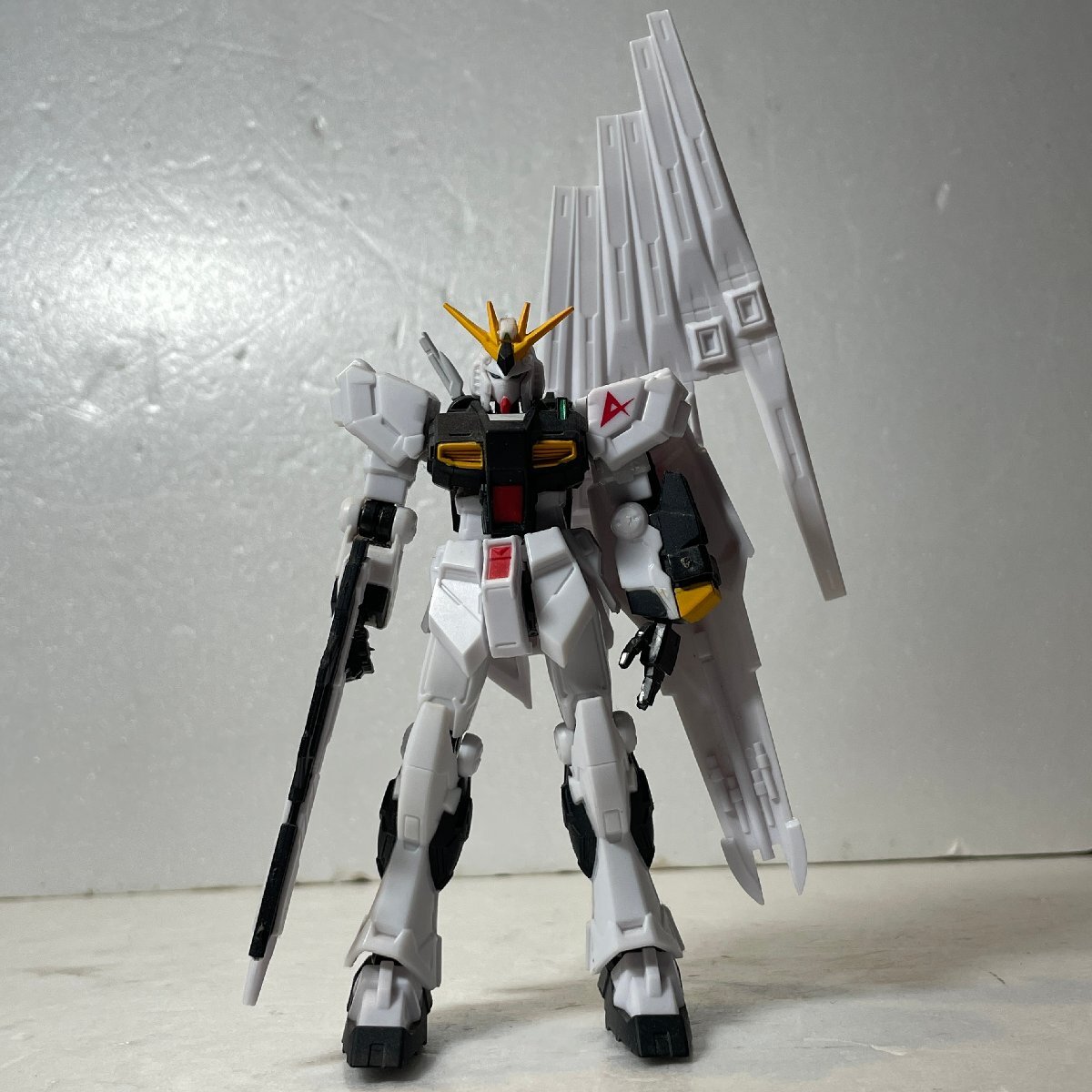 【76】ニューガンダム νガンダム Gフレーム ガンプラ バンダイ BANDAI GUNDAM フィギュア 食玩 現状品 保管品 中古拍卖