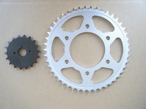 Z2用 530コンバートスプロケ前後セット (リア:鉄製) ゼス拍卖