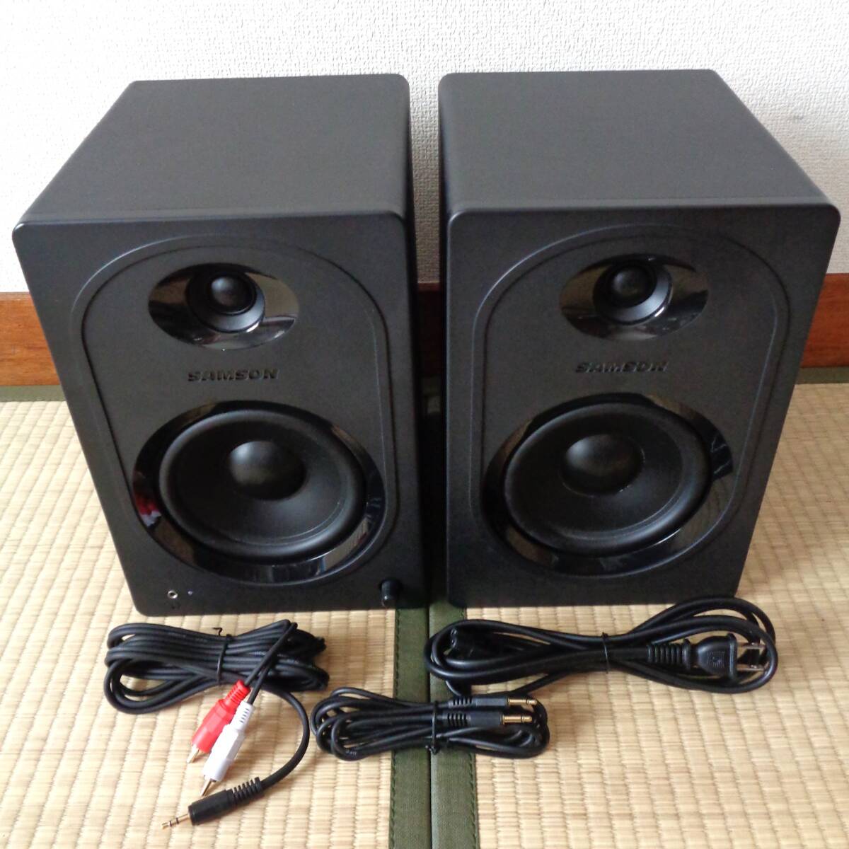 SAMSON MediaOne M50 スタジオモニタースピーカー パワードスピーカー 美品!拍卖