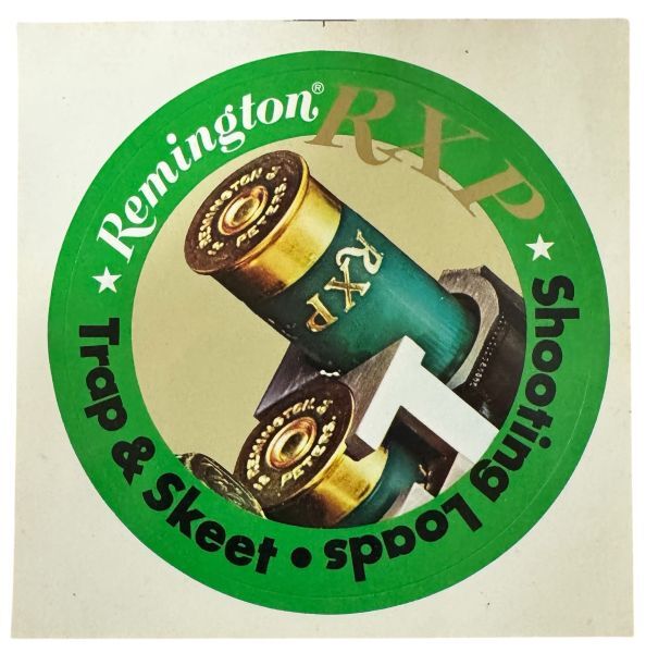 訳有 レミントン RXP ステッカー Remington STICKER 散弾銃 ハンター 狩猟 競技 銃 スポーツ 射撃 ショットガン スキート トラップ シール拍卖