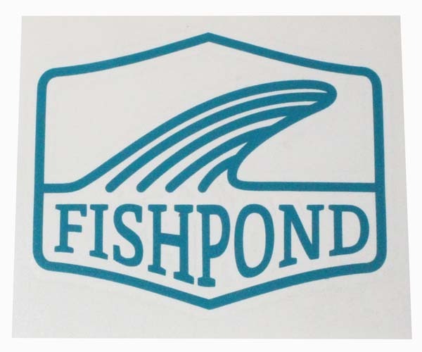 フィッシュポンド カッティングステッカー ドーサルフィン ブルー FISHPOND STICKER DORSAL FIN 転写 魚 釣 ヒレ シール ネコポス 新品拍卖