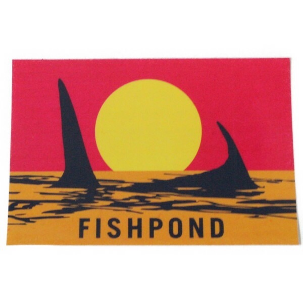 訳あり フィッシュポンド ステッカー エンドレス パーミット FISHPOND ENDLESS PERMIT STICKER フライ 魚 釣り シール ネコポス 新品拍卖