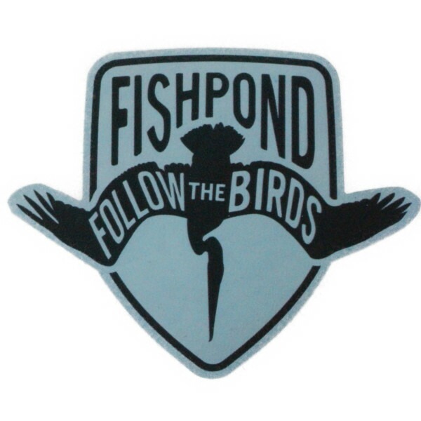 訳あり フィッシュポンド ステッカー フォローザバーズ FISHPOND FOLLOW THE BIRDS STICKER 鳥 バード フライ 釣り シール ネコポス 新品拍卖