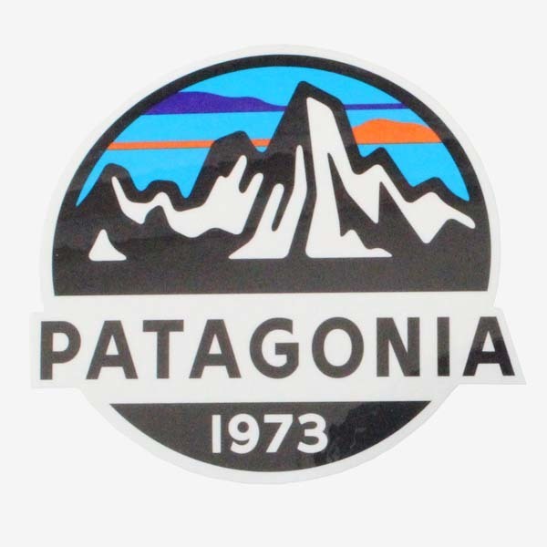 訳あり パタゴニア フィッツロイ スコープ ステッカー Patagonia Fitz Roy Scope STICKER 光沢 シール デカール 丸 円 カスタム デコ ギア拍卖