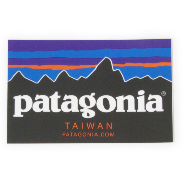 パタゴニア タイワン ステッカー PATAGONIA TAIWAN STICKER フィッツロイ ご当地 台湾 台北 店舗 限定 海外 シール デカール カスタム 新品拍卖