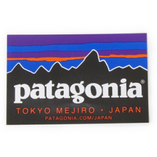 訳有 パタゴニア ステッカー 東京 目白 PATAGONIA TOKYO MEJIRO JAPAN STICKER 店舗 日本 限定 コレクション フィッツロイ シール デカール拍卖