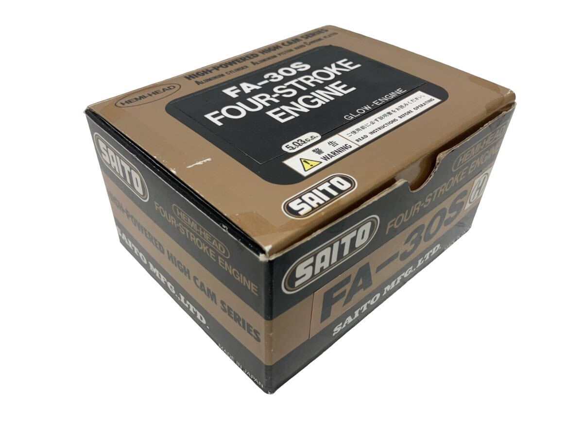 【未使用】SAITO FA-30 SH 4サイクルエンジン 拍卖