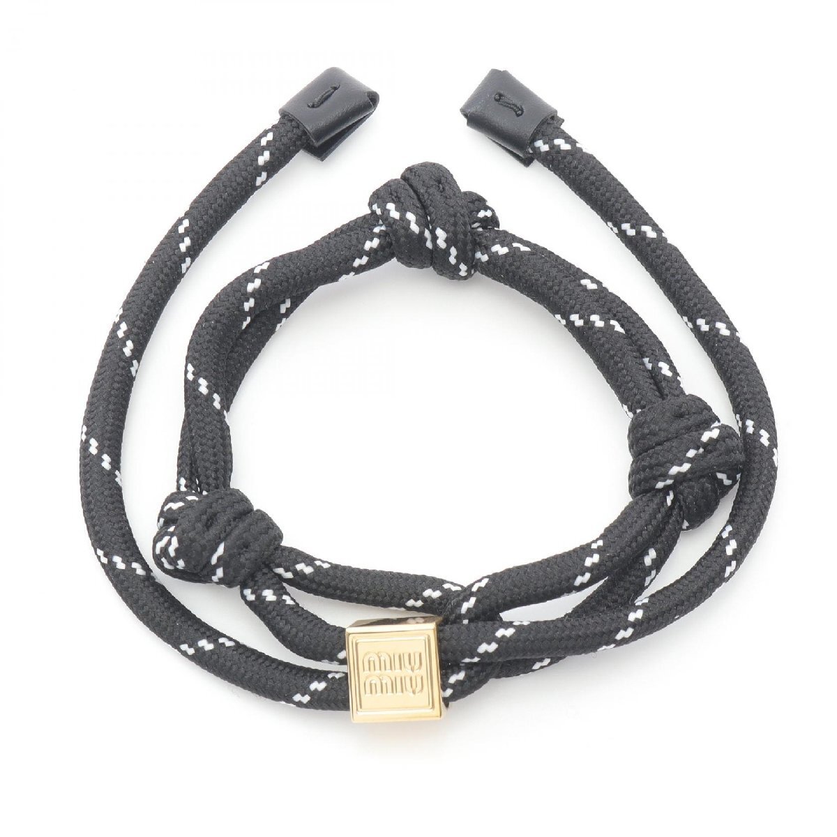 ミュウ ミュウ コード ブランドオフ Miu Miu GP(ゴールドメッキ) ブレスレット ファブリック レディース拍卖