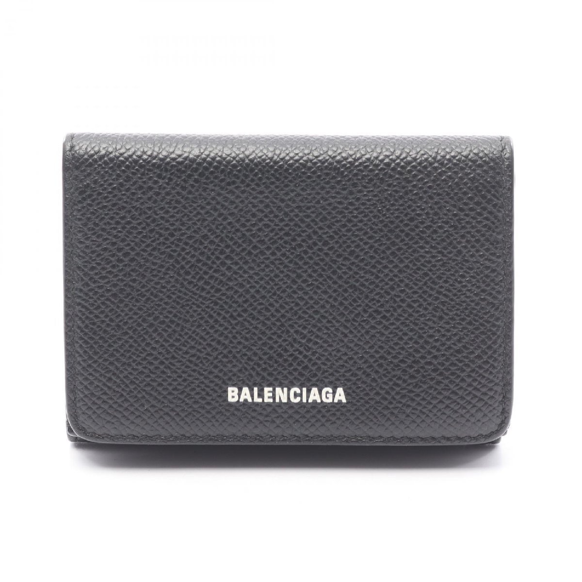 バレンシアガ VILLE ヴィル ブランドオフ BALENCIAGA レザー 三つ折り財布 レザー 中古 レディース拍卖