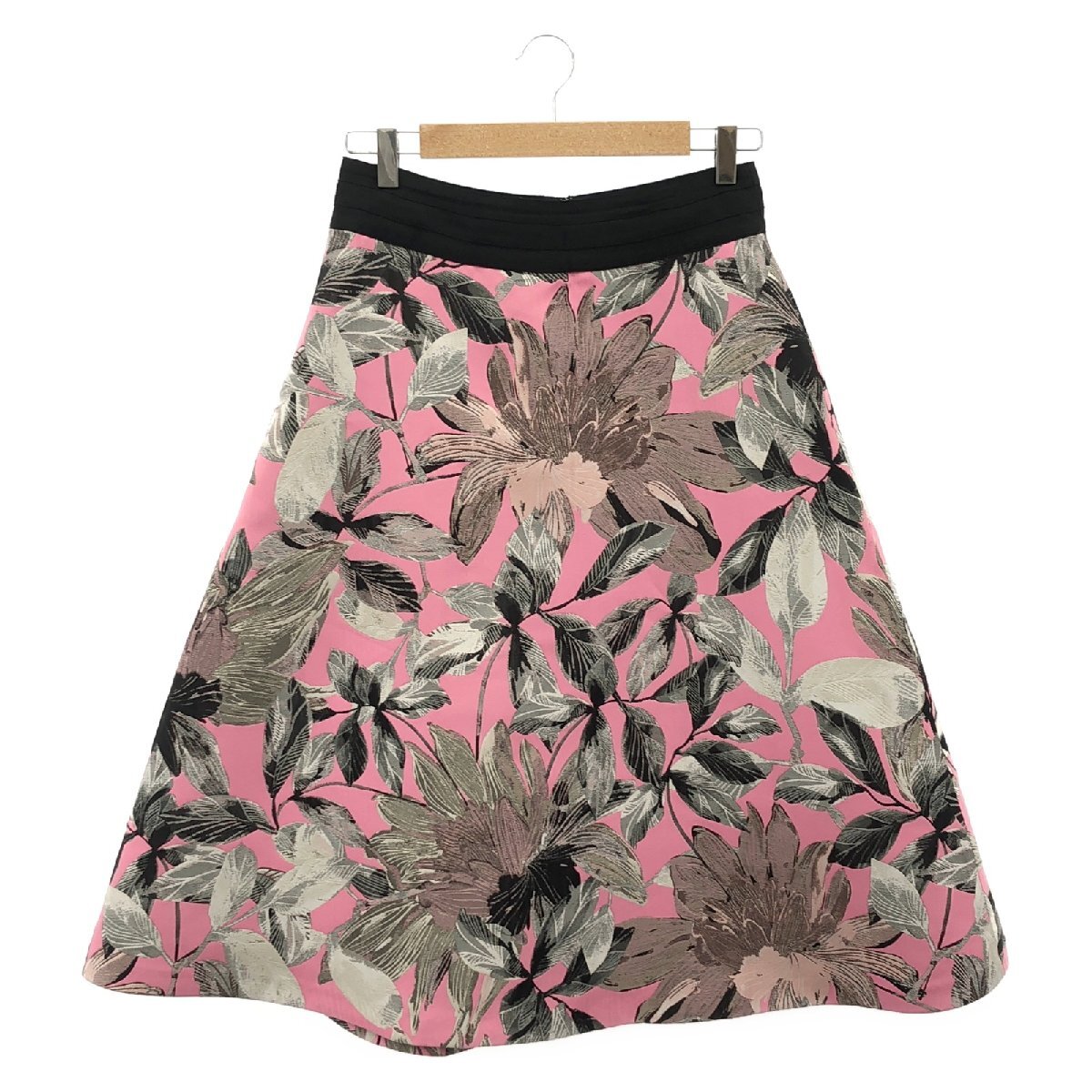 アドーア スカート ピンク マルチカラー 22SS ブランドオフ ADORE ポリエステル スカート ポリエステル 中古 レ拍卖