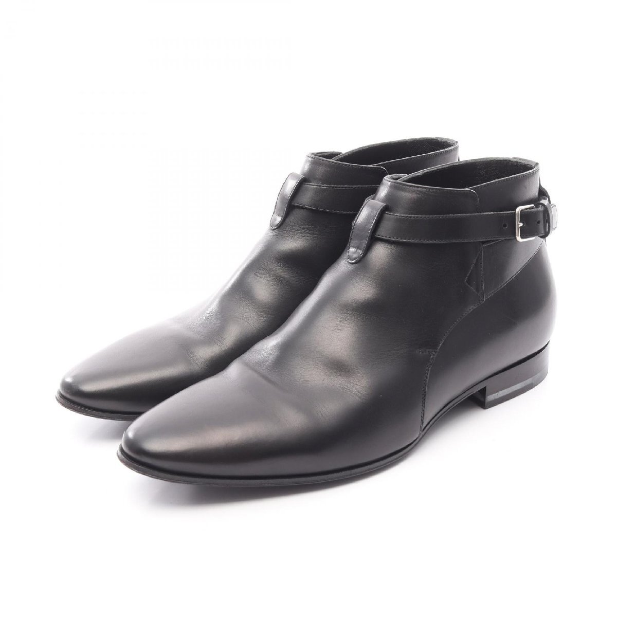 サンローランパリ ジョッパー ブランドオフ SAINT LAURENT PARIS レザー ブーツ 中古 メンズ拍卖