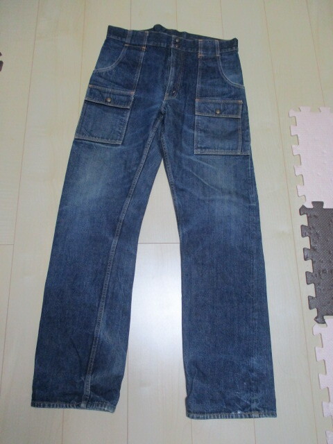 激レア!廃盤希少!ブッシュパンツ! ストレート濃紺 W34 ヒゲ ハチノス色落ちインディゴ ヴィンテージ サーフ アウトドア アメカジ拍卖