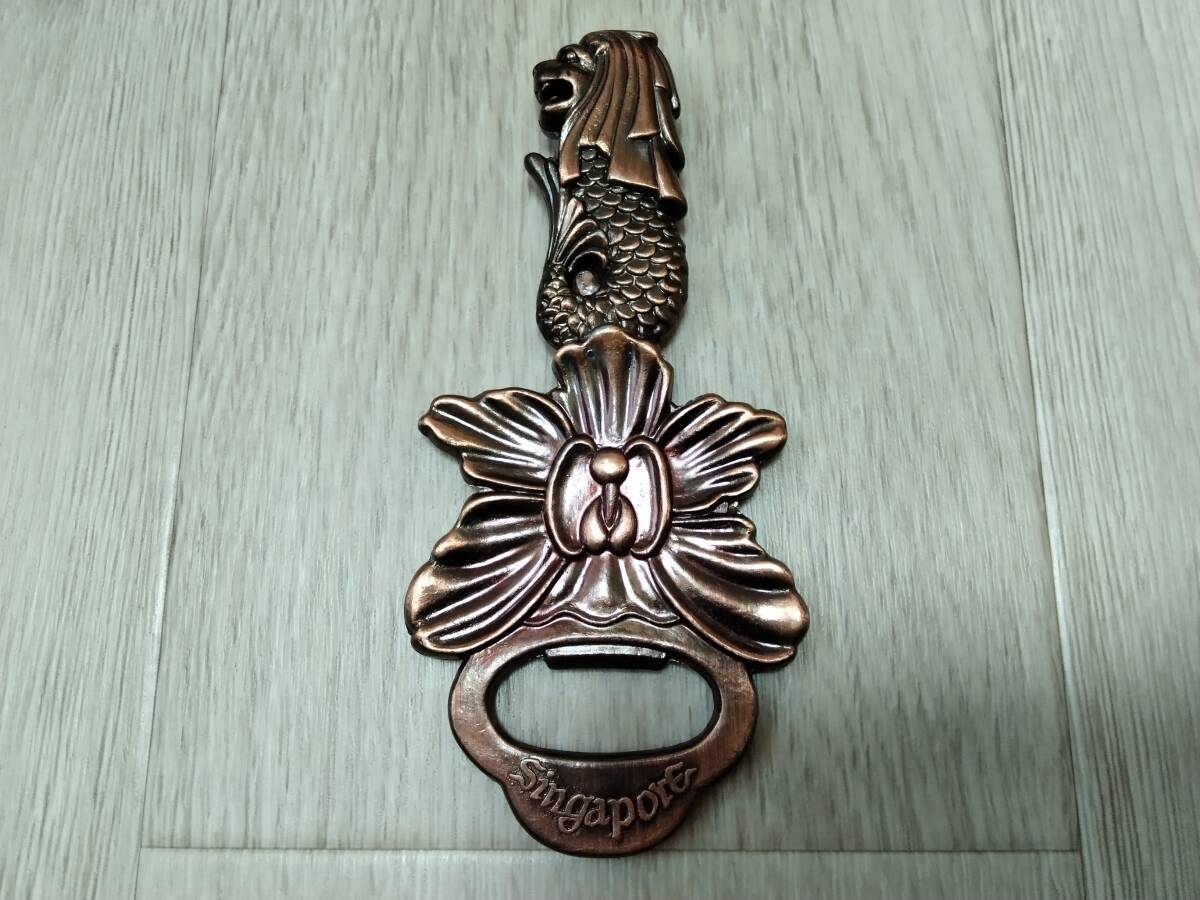 栓抜き マーライオン シンガポール 約14.5cm拍卖