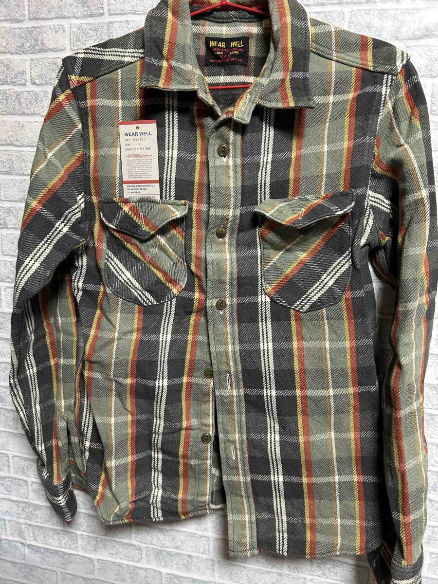 美品☆UES☆ウエス☆ネルシャツ 501351拍卖