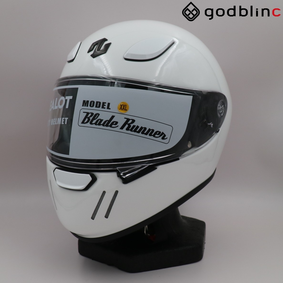 ZEALOT ブレードランナー SOLID WHITE XXLサイズ BRJ0011 フルフェイスヘルメット拍卖