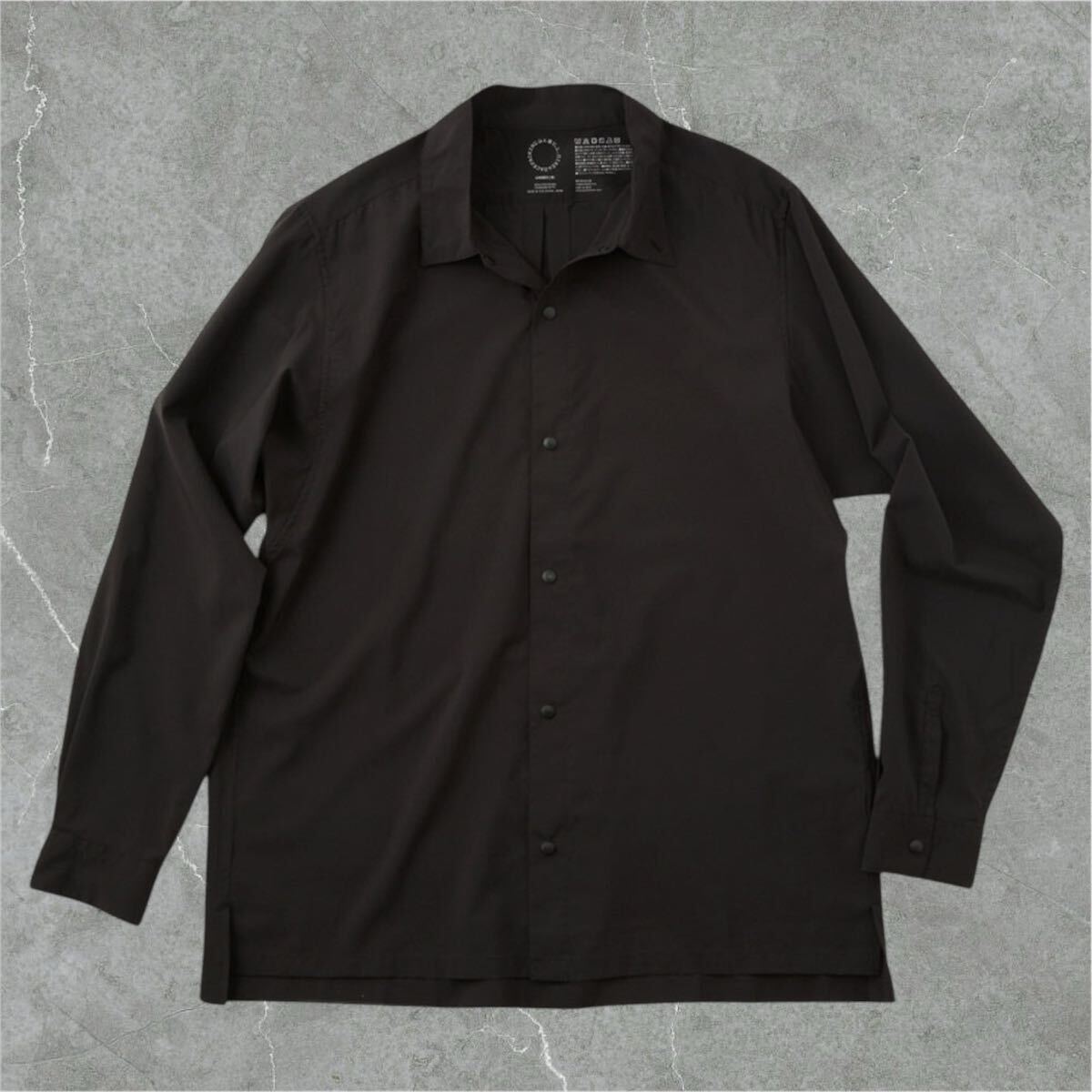 山と道 UL Shirt L Black 新品 ブラック 黒 ウルトラライト U.L. yamatomichi シャツ 日本製 Made in Japan 長袖拍卖