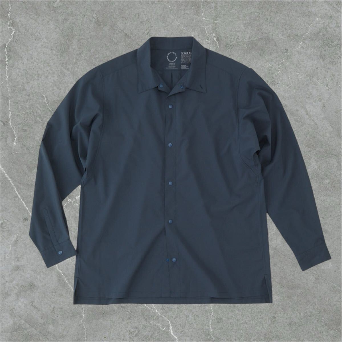 山と道 UL Shirt XL Navy 新品 ネイビー ウルトラライト U.L. yamatomichi シャツ 日本製 Made in Japan 長袖拍卖
