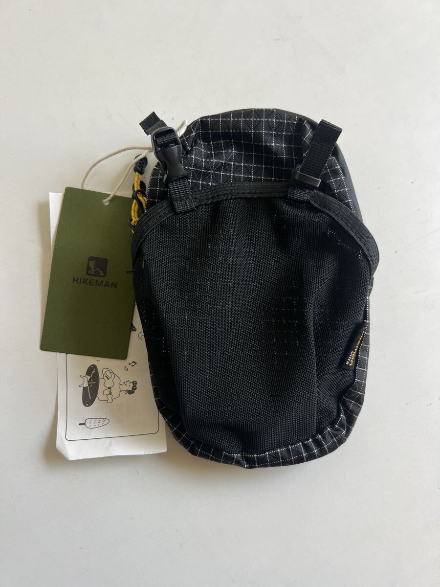HIKEMAN UL ボトルホルダー ポーチ ハイキング ブラック 新品 black 黒 小物入れ 軽量 Ultralight drink bottle bag holder porch ハイクマ拍卖