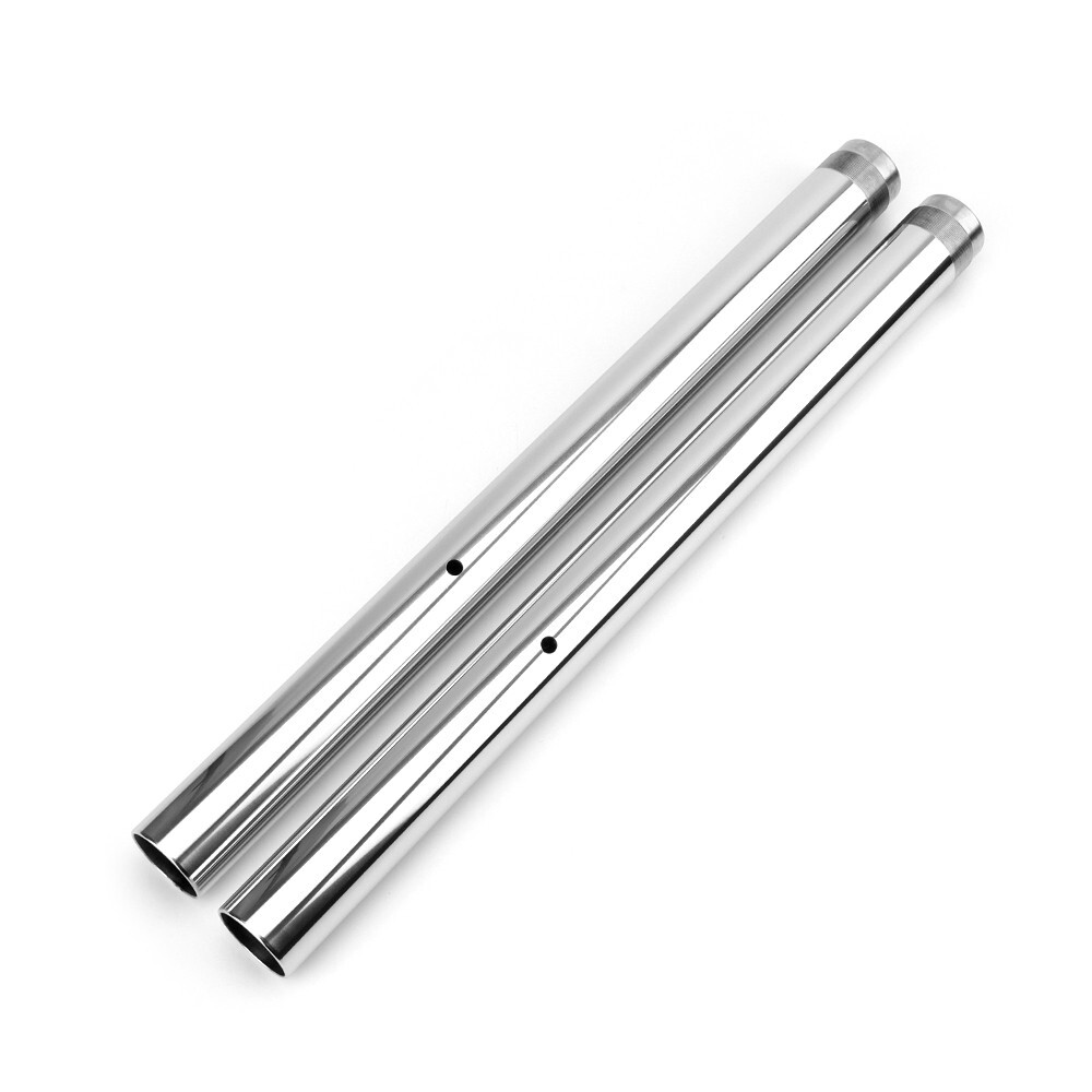 XS418 極上メッキFZ8 FZ8N 2011-2015 43MM 純正品番39P-23110-00に対応 インナーチューブ 2本 新品拍卖