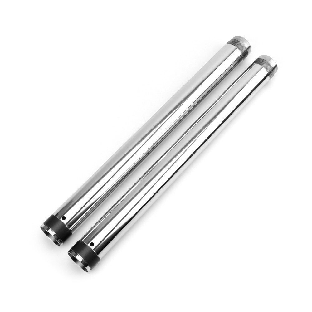 XS394 極上メッキ Ninja ZX-7R ZX750 ニンジャ ZX-7R 93-98 43MM 純正品番44013-1415 44013-1416に対応 インナーチューブ 2本 新品拍卖