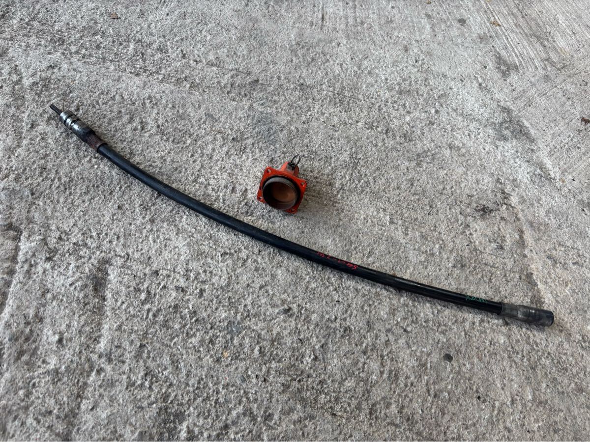 草刈機刈払機/部品/背負式 フレキシブルパイプ/シャフト タナカSUM-245 シャフト約88cm/クラッチハウジング/ドラム付/その他適合機種不明拍卖