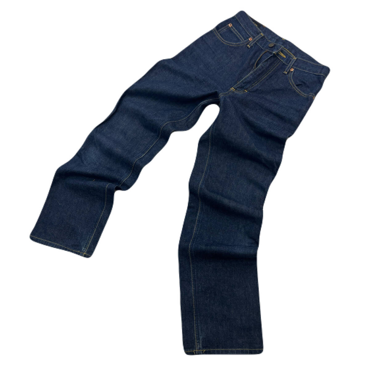 Lee デニム ジーンズ レディース 8131 W30 色濃いめ ジーパン 定番 特有のシルエット ●Ja9084拍卖