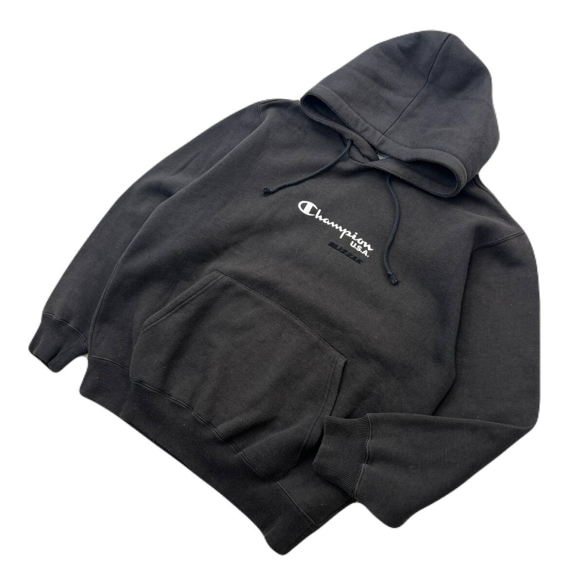 チャンピオン ブリザック スウェット パーカー ダークグレー フリーサイズ シンプル ●J337拍卖