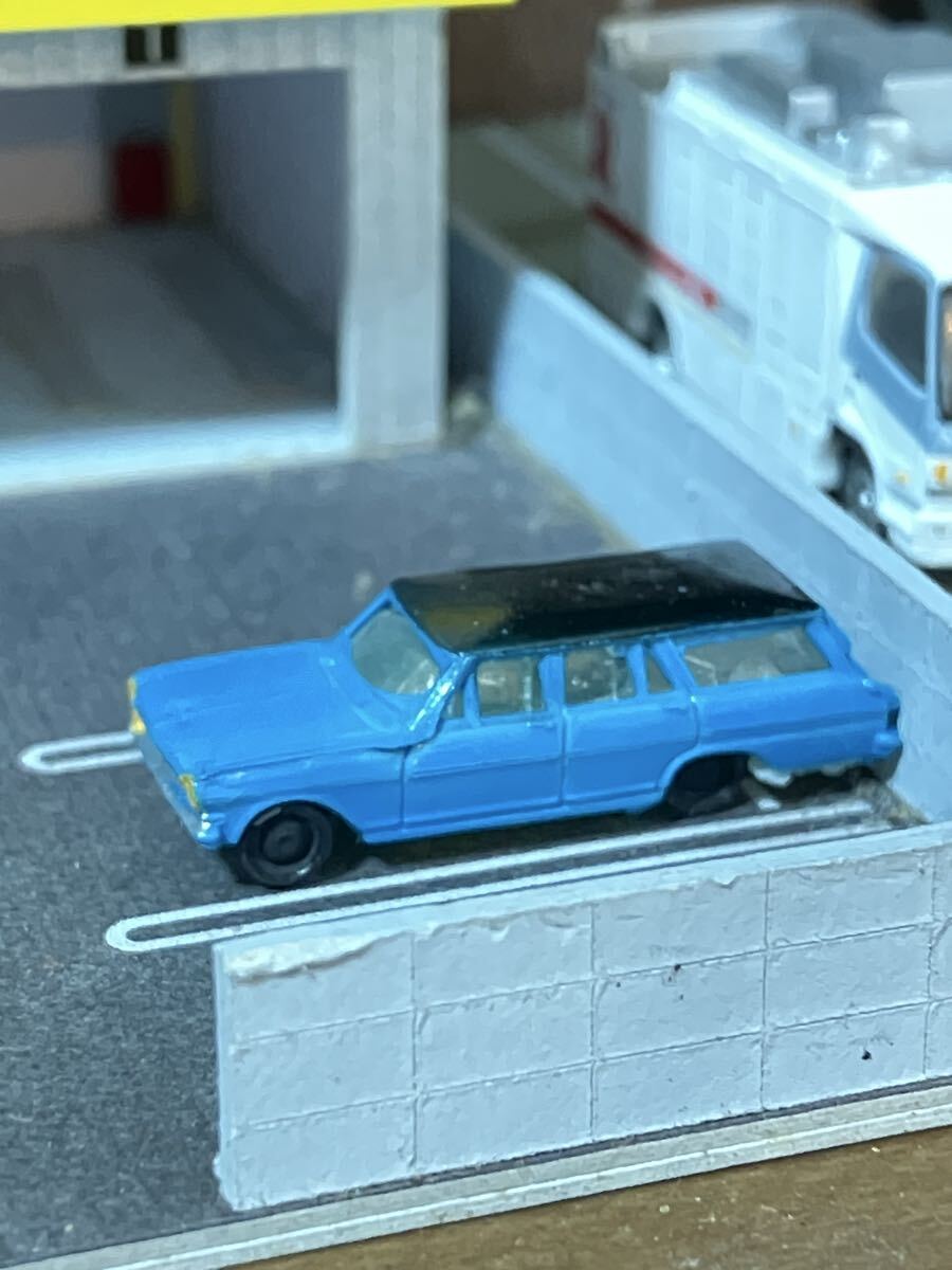 S=1/160 BACHMANN 香港製 シェビー シボレー II ノヴァ ステーション ワゴン 1963 CHEVY ⅡSATTION WAGON NOVA Blue/BLACK拍卖