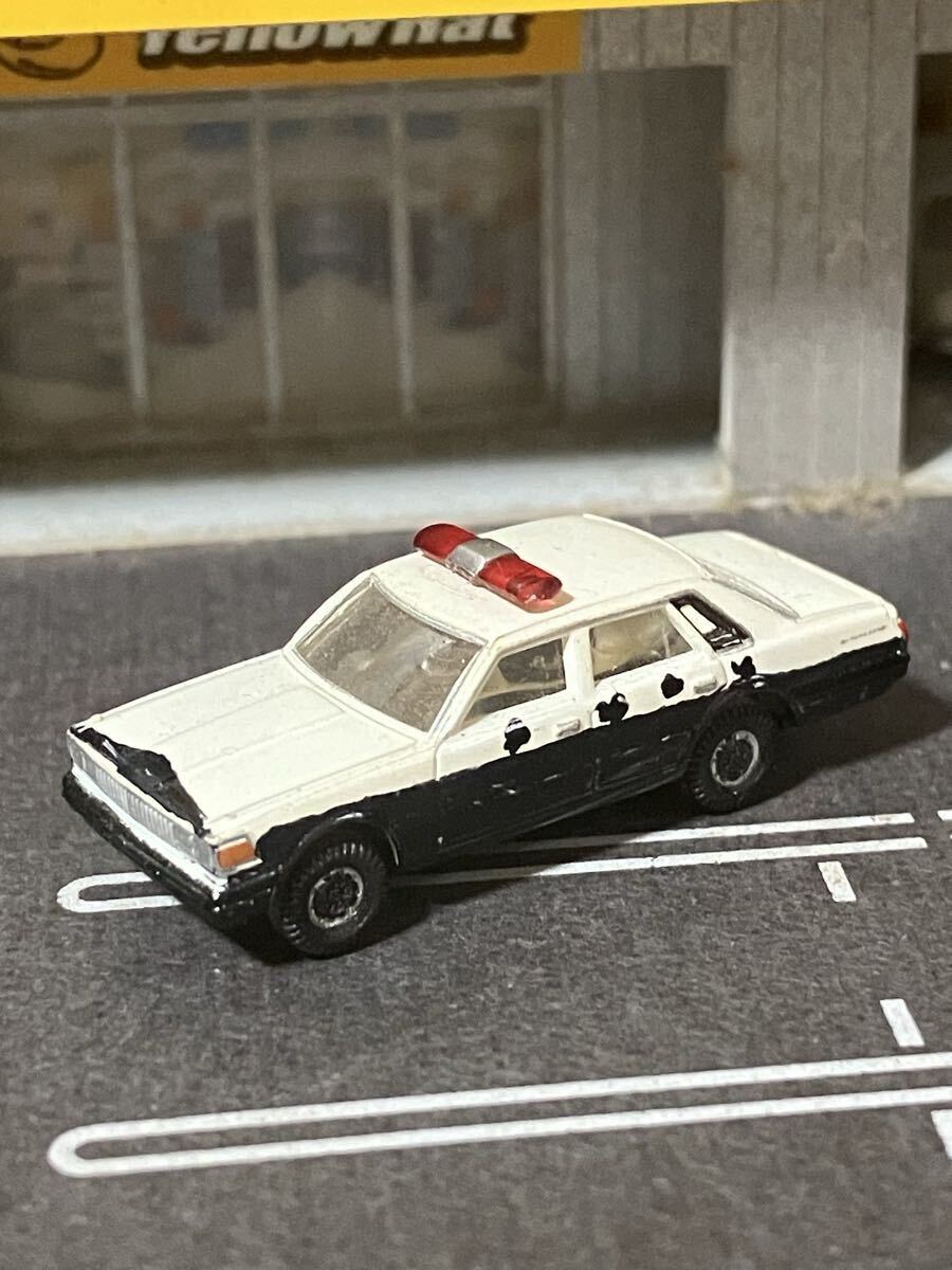 S=1/150 TOMYTEC トミーテック ザ カーコレクション NISSAN セドリック セダン 西部警察 劇用車 パトカー仕様 カーコレ 430 拍卖