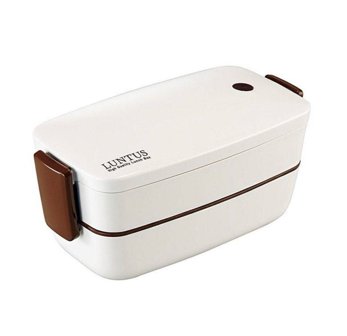 新品 アスベル ランタス 2段弁当箱 アイボリー ランチボックス 弁当箱拍卖