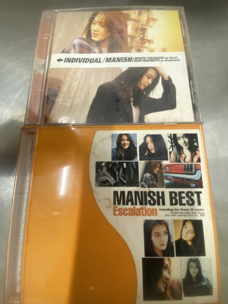 MANISH(マニッシュ)ベストアルバム CD+アルバム CD 計2枚セット拍卖