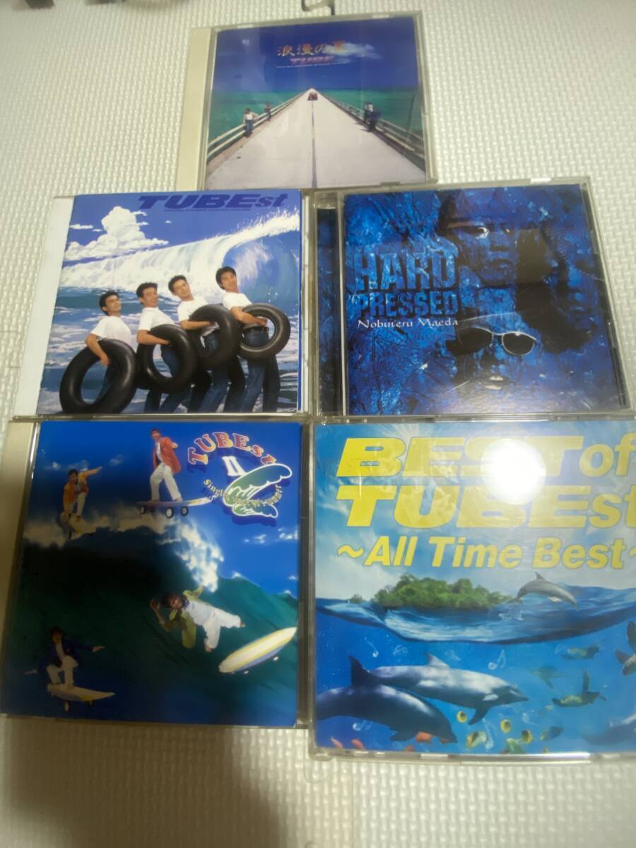 TUBE (チューブ)ベストアルバム 4CD CD+アルバム CD+前田亘輝 アルバム CD 計5枚セット拍卖