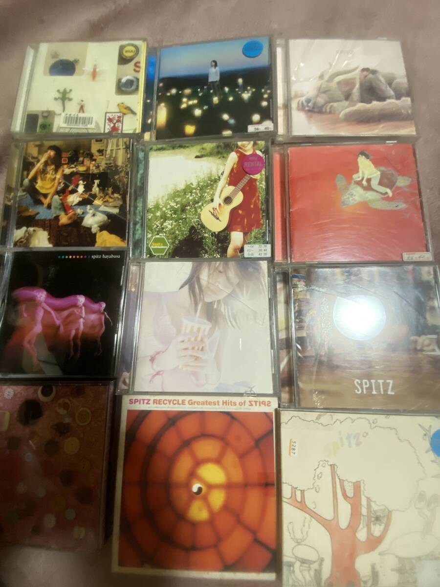 スピッツ ベストアルバム 3CD+ベストアルバム CD RECYCLE Greatest Hits of SPITZ ジャンク品+アルバム CD 計12枚セット拍卖