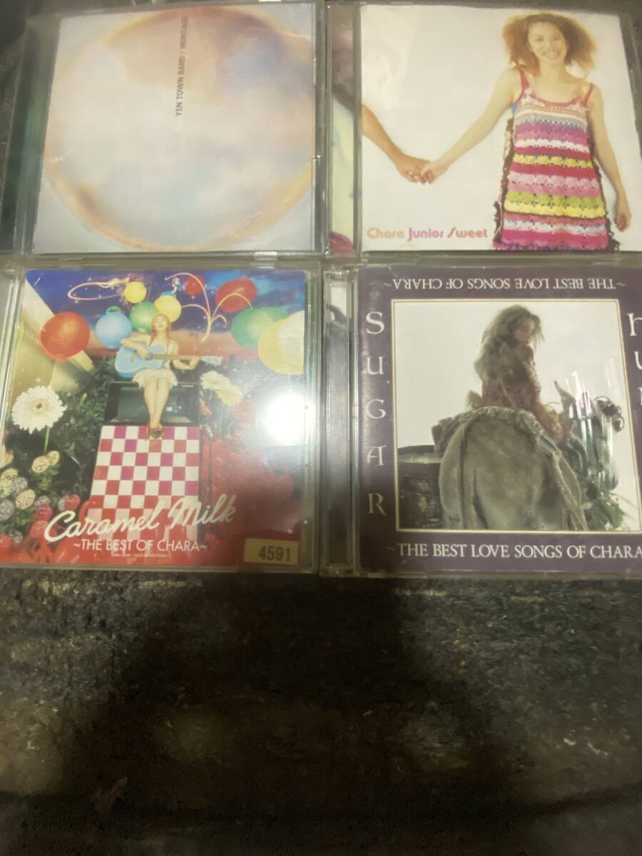 CHARA ベストアルバム 2CD CD+アルバム CD YEN TOWN BAND アルバム CD 計4枚セット拍卖