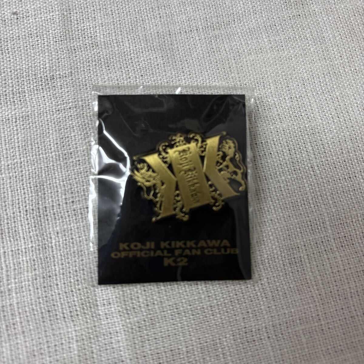 未開封品 吉川晃司 FC限定 ピンバッジ拍卖