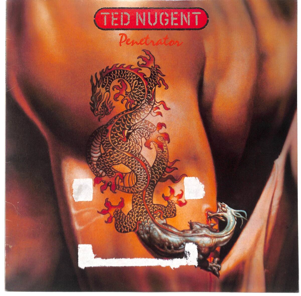 r2806/LP/ステッカー付/Ted Nugent/Penetrator拍卖