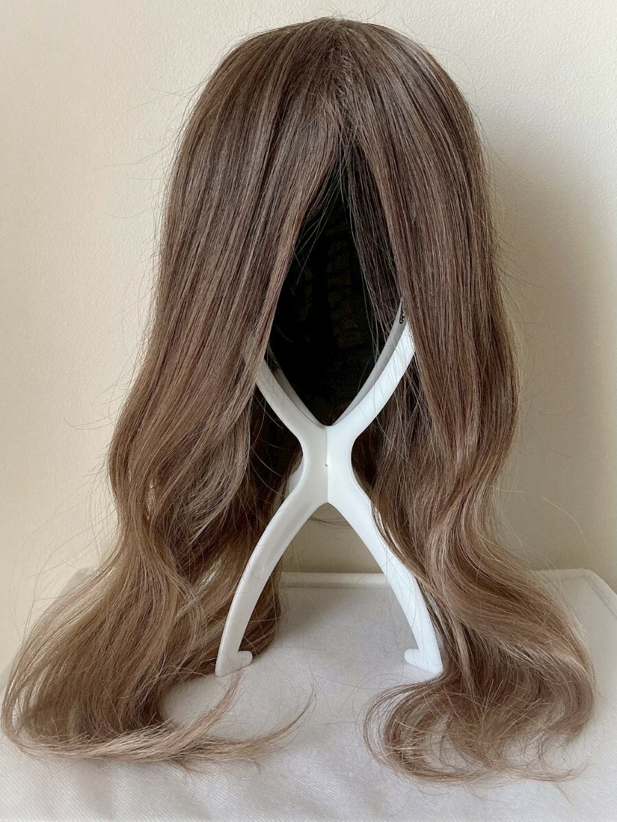フルウィッグ グラデーション ゆるカール セミロング ウィッグ MB35拍卖
