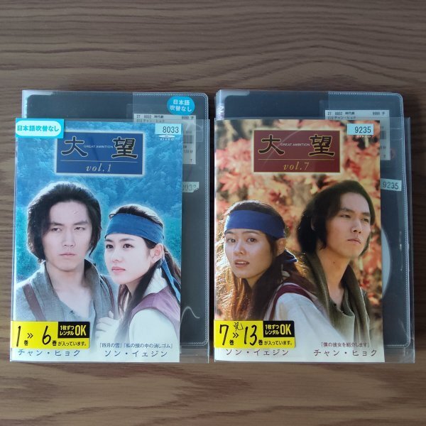 DVD R落/大望 全13巻/チャン・ヒョク ソン・イェジン拍卖