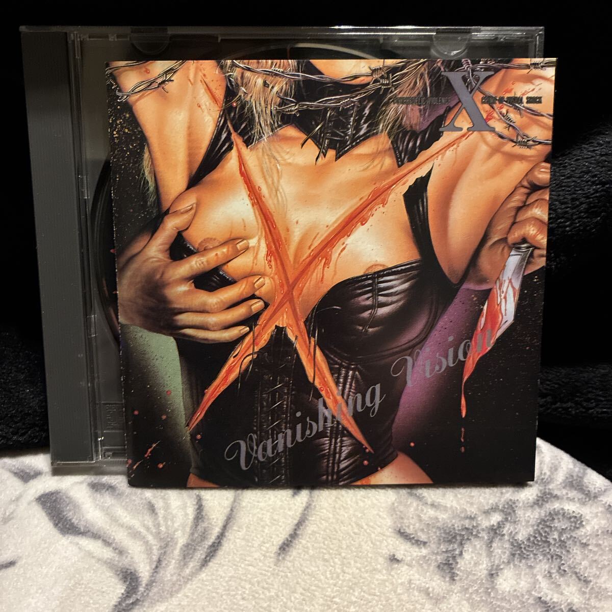 X(エックス)VANISHING VISION/2000年再発版CD/XXC-1001/YOSHIKI/TOSHI/HIDE/PATA/TAIJI/ジャパメタ/X JAPAN拍卖
