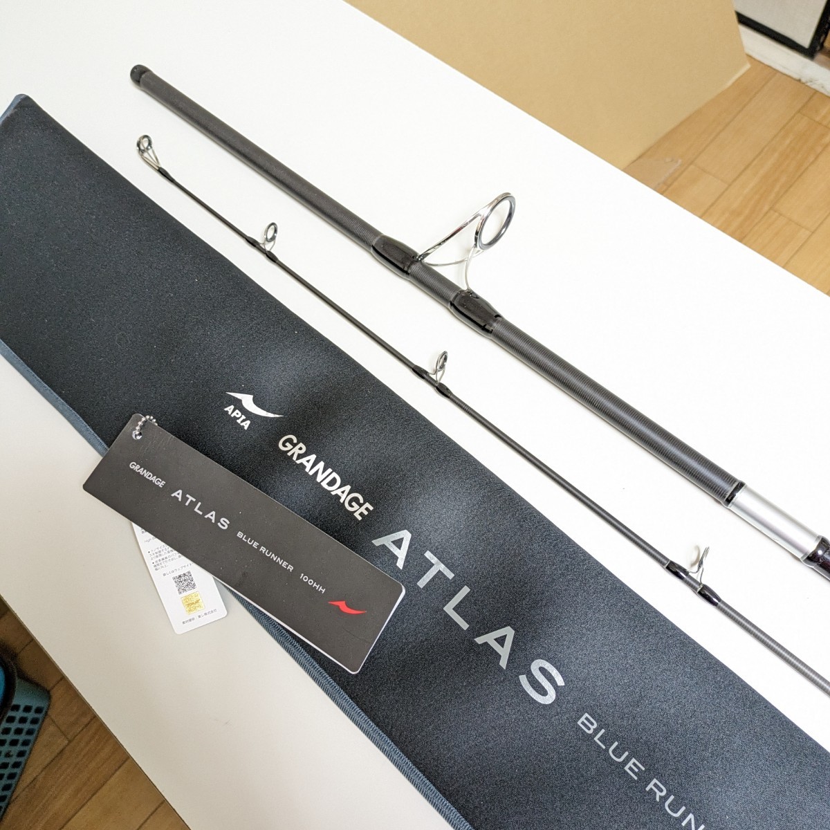 超美品 アピア アトラス ブルーランナー100HH APIA GRANDAGE ATLAS BLUE RUNNER 100HH拍卖