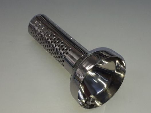 ステンレス パンチングインナーサイレンサー 汎用 70パイ(サイレンサー外径 約65mm)拍卖