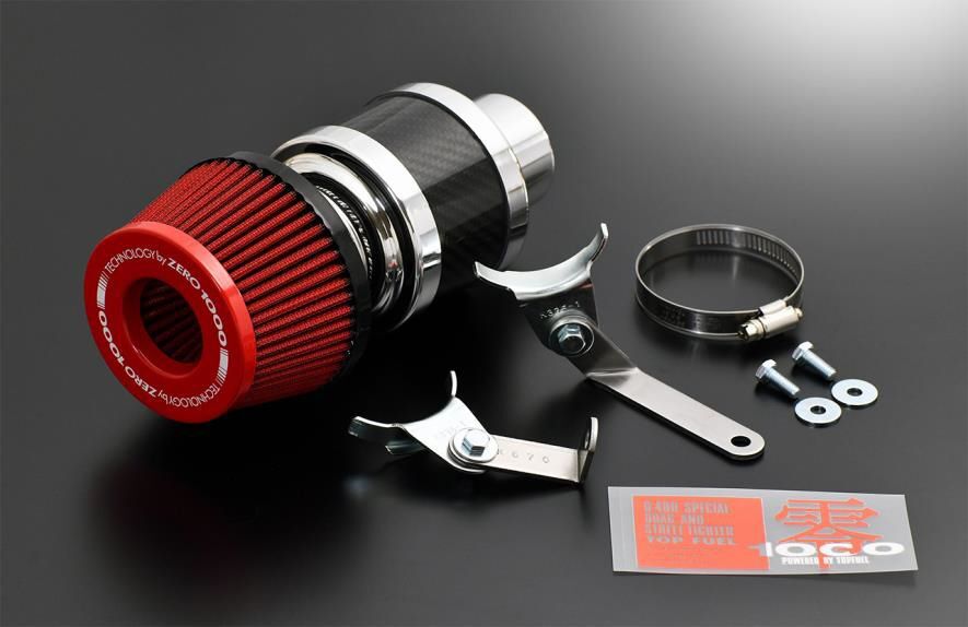 ZERO-1000 ダイハツ タフト ターボ 5BA-LA900S パワーチャンバー スーパーレッド K-Car 106-KD012拍卖